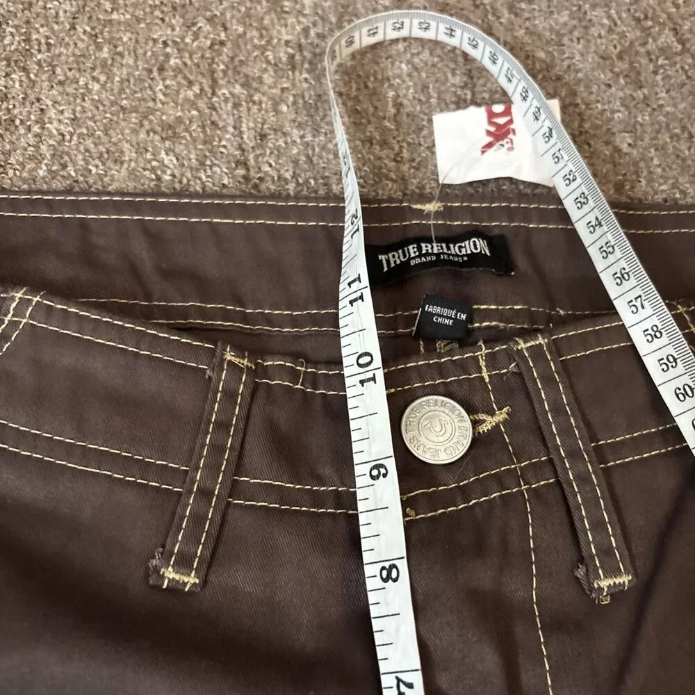 True Religion Brand Jeans 700820 Men's Bracken Brown Cargo Pants NEW NWT